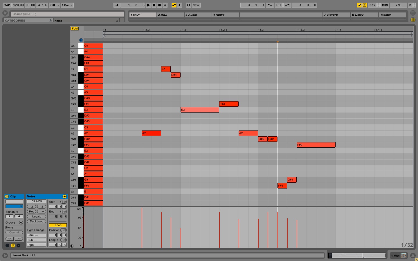 MIDI interface digital para instrumentos musicais